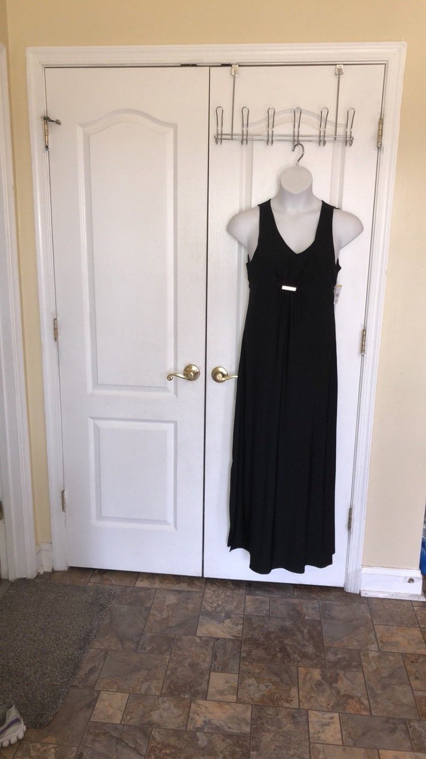 Simply Styled petite gathered front tie back maxi Dress Black PM