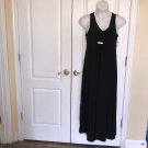 Simply Styled petite gathered front tie back maxi Dress Black PM