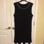 NWOT Simply Emma plus black embellished neck sheath Dress 3X