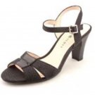 Karen Scott women’s black lana embossed sandal 9M