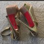 Beautiful Crystal open toe platform silhouette 8