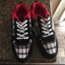 Rue21 etc love Lace Up women's sneakers S(6/7) red/black/white