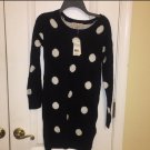 Pink Republic junior black/white polka dot tunic L(14) Junior size