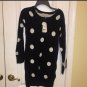 Pink Republic junior black/white polka dot tunic L(14) Junior size