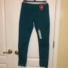 Arizona Jeans junior brilliant teal skinny jeans 1
