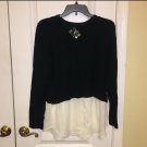 Apt.9 women’s petite Large long sleeve crew neck