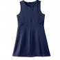 Chaps girl’s navy regular Pleated jumper Available In Sizes 7 & 12/14