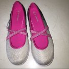 Airwalk girl’s mesh stretch cross slip on sneakers
