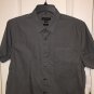 Structure menâs short sleeve polka dot shirt Large NWOT