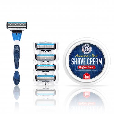 3 Blade Shave Kit- 3PC
