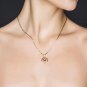 ECP Necklace Rose Gold Diamonds