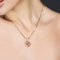 ECP Necklace Rose Gold Diamonds