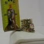 Vintage Retro Sterling Silver 925 Stack Ring w/Dangle Hearts & Key Size 6.75