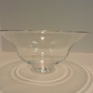 EKWANOK COUNTRY CLUB, SIMON PEARCE Signed Hand Blown Golf Trophy Pedestal Bowl