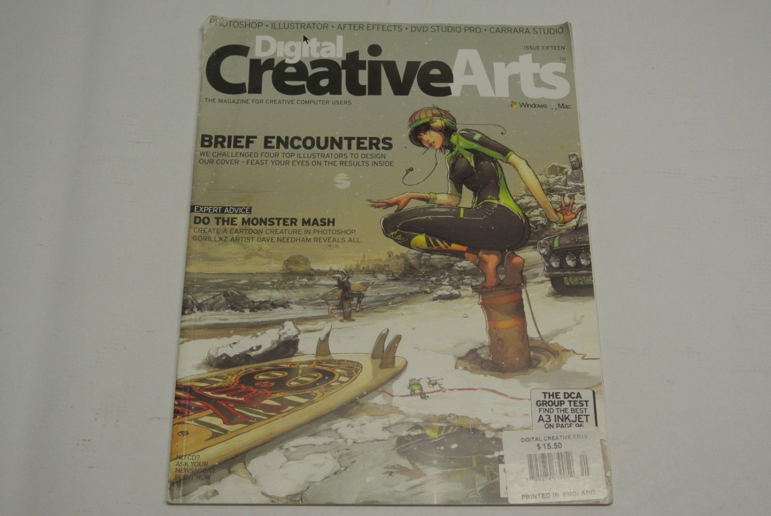 Digital Creative Arts 2004 Magazine Issue No. 15, Photoshop, Illustrator