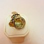 Vtg Pre Owned Signed Sterling Silver 925 Mexico Stack Dangle Disk Ring Sz 7