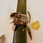 Vtg Pre Owned Signed Sterling Silver 925 Mexico Stack Dangle Disk Ring Sz 7