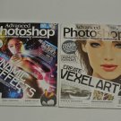 Lot 2 Advanced Adobe Photoshop 2009 Magazines for Pros w/ CD's Issues # 54 & 55