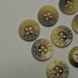 Lot 22 Replacement Timber Creek Flat 4 Hole Brown Swirl Shirt Blazer Buttons
