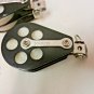 3 Pre Owned SCHAEFER Double Block Pulleys Nautical Sailing Boating