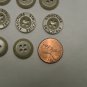 Lot 18 Replacement Structure Flat 4 Hole Plastic Tan Shirt Blazer Buttons
