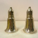 Vtg Pair Duchin Creation Sterling Silver Weighted Salt & Pepper Shakers 2 7/8"