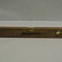 Vintage "Another Hi-Test Quality Product" Japan Light Wood & Brass 18" Level
