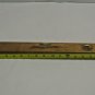 Vintage "Another Hi-Test Quality Product" Japan Light Wood & Brass 18" Level