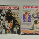 Lot 2 Cinefantastique Magazines, Oct. 1994 Ed Wood, Nov. 1995 Toy Story