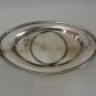 Ant Wilcox Silver Plate Co 91 Monogrammed MJD 1900 1925 Gravy Boat, Under Plate