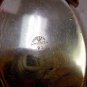Ant Wilcox Silver Plate Co 91 Monogrammed MJD 1900 1925 Gravy Boat, Under Plate