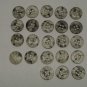 Lot 22 Replacement Lee Casual Flat Plastic 4 Hole Gray Swirl Shirt Blazer Button