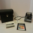 Vintage POLAROID THE BUTTON Land Instant Camera Bundle