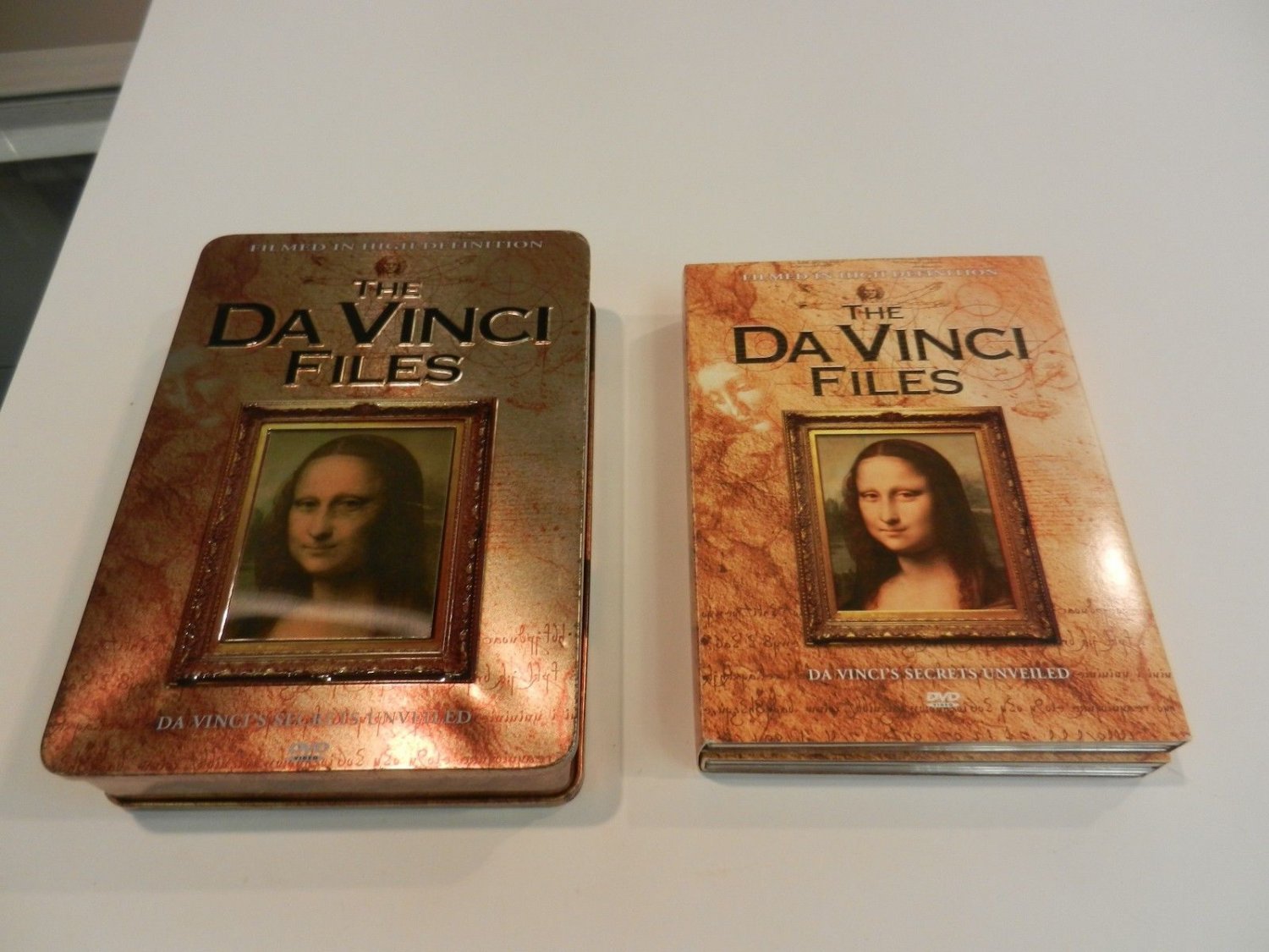 2005 The DA VINCI FILES Secrets Unveiled DVD Boxed Set, 5 Discs