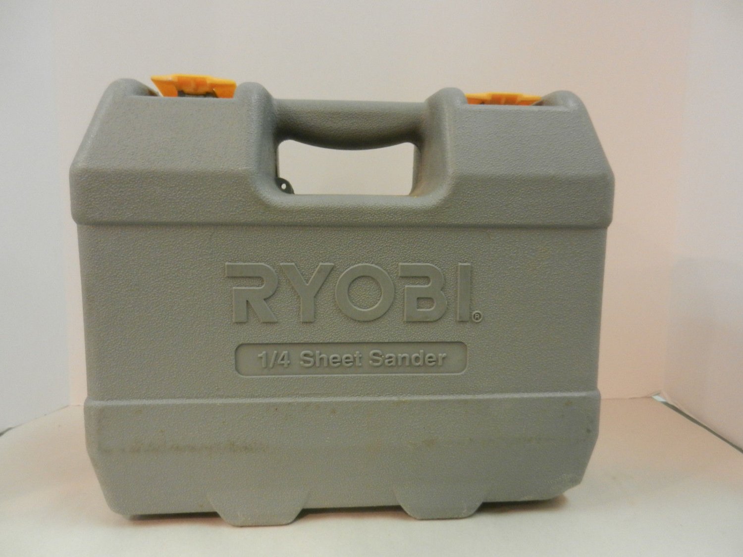 Pre Owned RYOBI 1/4 Sheet Sander EMPTY CASE ONLY - NO TOOL
