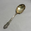 Vintage ONEIDA COMMUNITY Silverplate Ornate Clamshell Serving Spoon