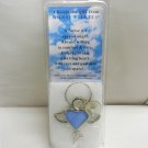 NIP NURSE MATES Stained Glass Keepsake Suncatcher Ornament Sentiment Card