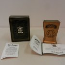 Legends of Jack Daniels Shot Glass Distillery Copper Over Pewter w/COA & Box