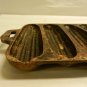 Vintage Cast Iron 7 Ear Cornbread Mold Baking Pan USA 26