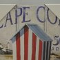 New Cape Cod Cabana Co. Rentals Color Canvas Art Print, 14" x 11", Artbeats Inc.