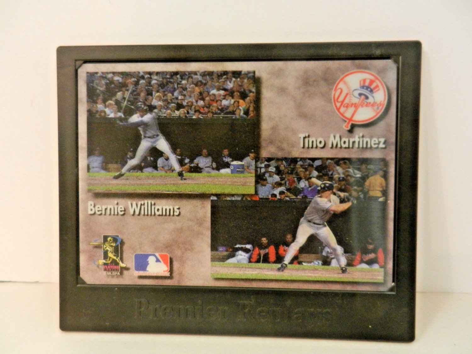 Premier Replays 3D Motion Pic New York Yankees Tino Martinez, Bernie Williams
