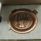 Vtg 1977 NORMAN ROCKWELL'S Rockwell Copper Collector Plate #4996, Box