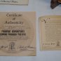 1978 Frederic Remingtons Coming Through The Rye Copper Collectors Plate Box COA