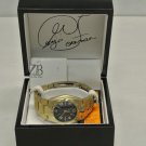 Men's George Foreman Gold Tone Quartz Watch, Blue Dial, In Case, Extra Links