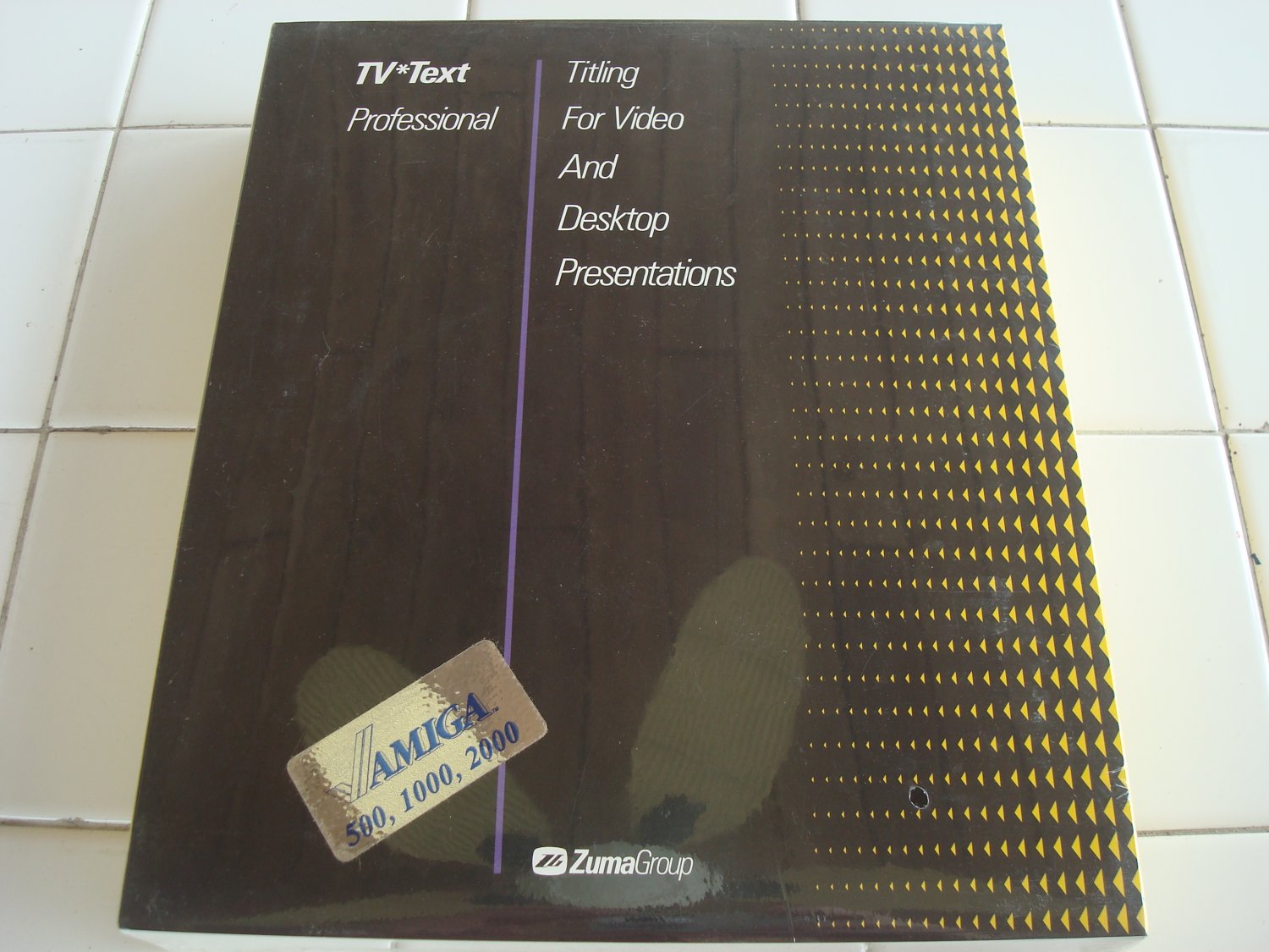 TV*Text Professional For Commodore Amiga, NEW FACTORY SEALED, Zuma Group