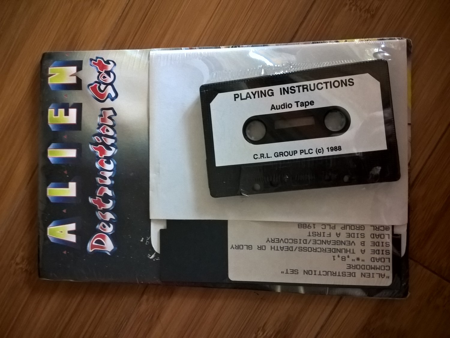 Alien Destruction Set For Commodore 64/128, NEW FACTORY SEALED, CRL Group