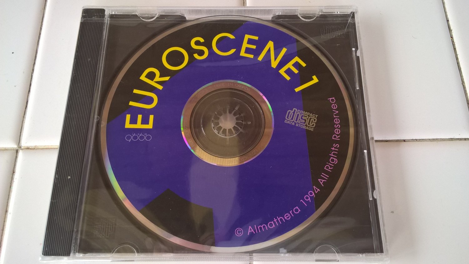 EuroScene 1 For Commodore Amiga, NEW FACTORY SEALED, CD-ROM