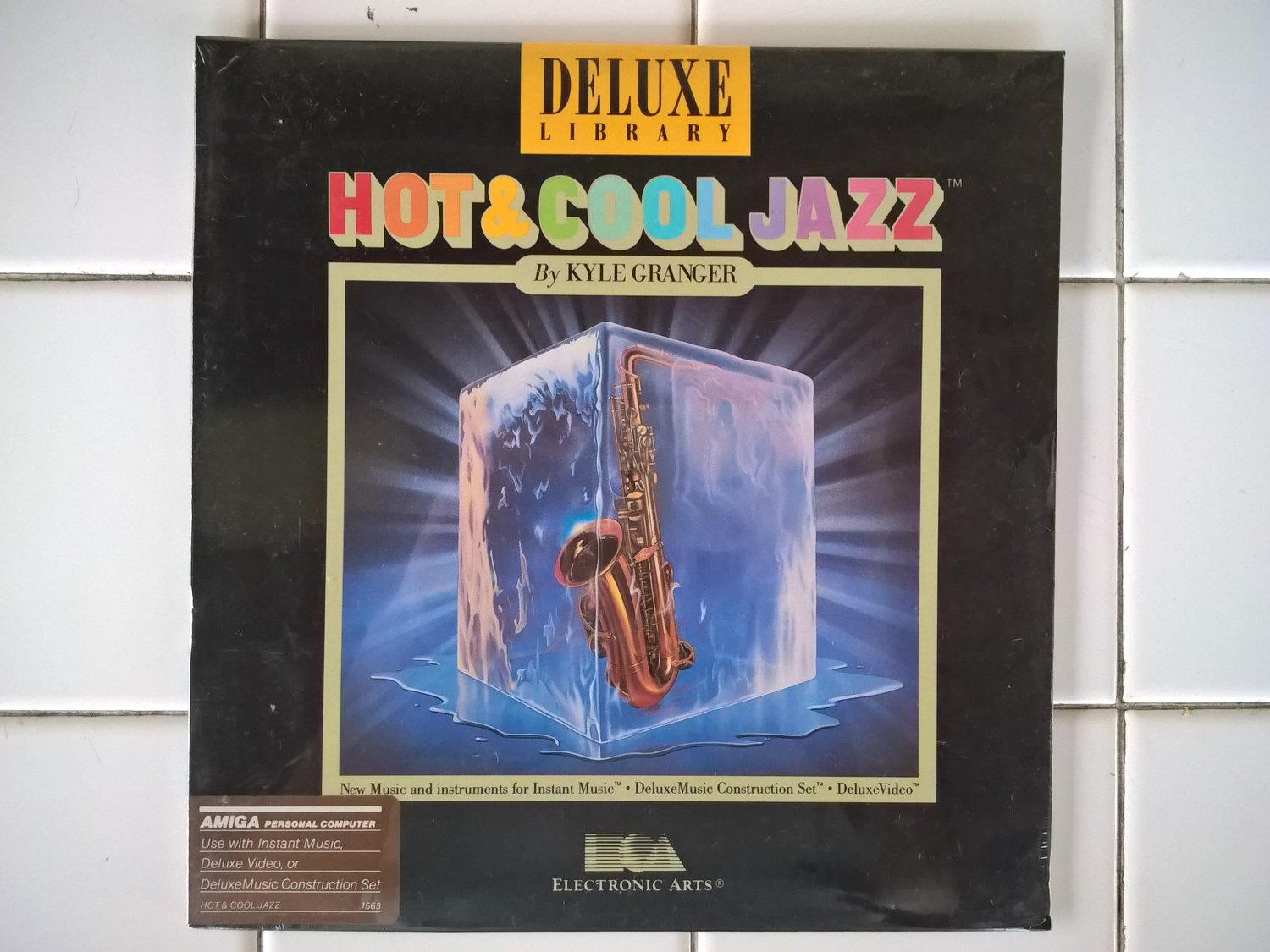 Hot & Cool Jazz For Commodore Amiga, NEW FACTORY SEALED, EA Electronic Arts