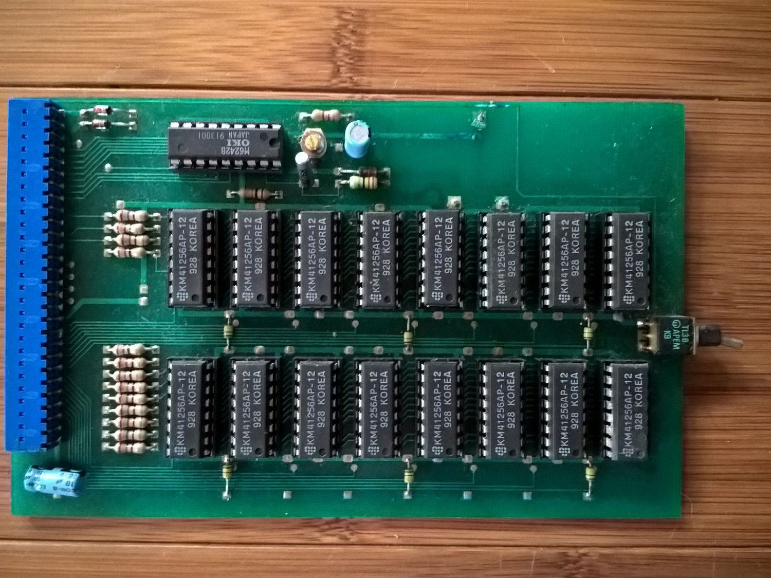 512KB RAM Expansion For Commodore Amiga 500, A501 Clone W/ Disable Switch (As-Is)