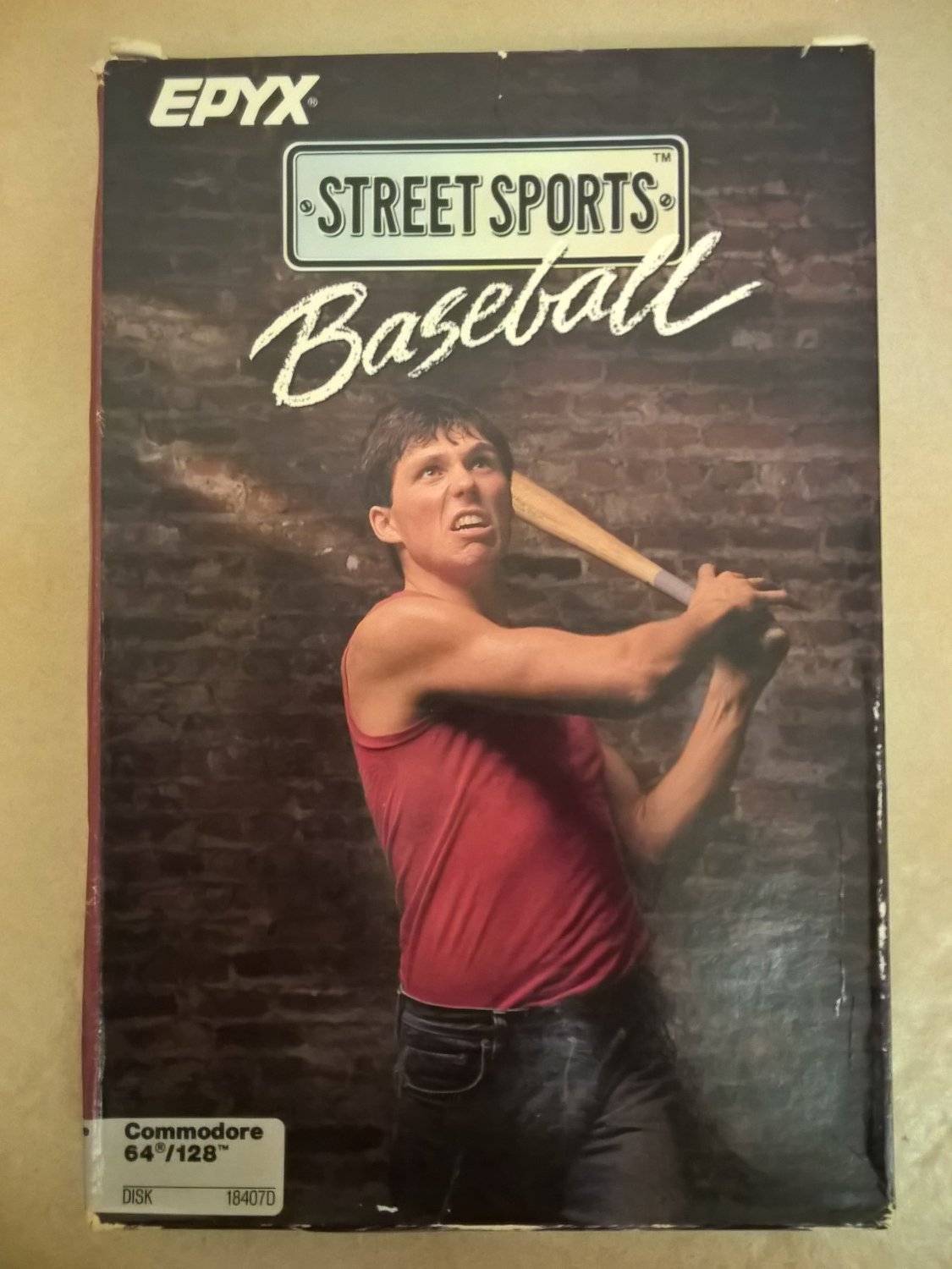 Street Sports Baseball For Commodore 64/128, NEW OPEN BOX, Epyx